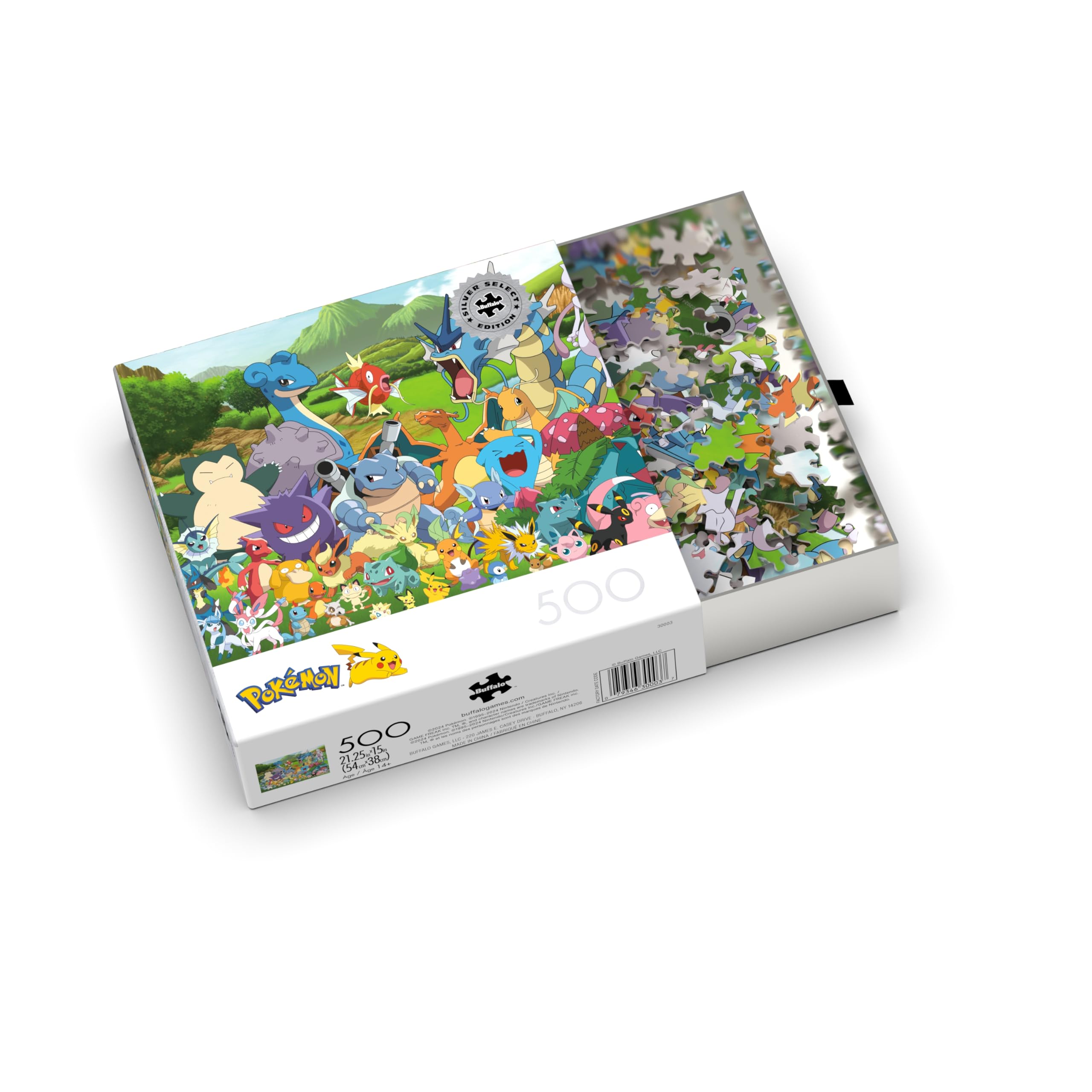 Foto 4 pulgar | Rompecabezas Buffalo Games Pokémon 500 Piezas - Venta Internacional.