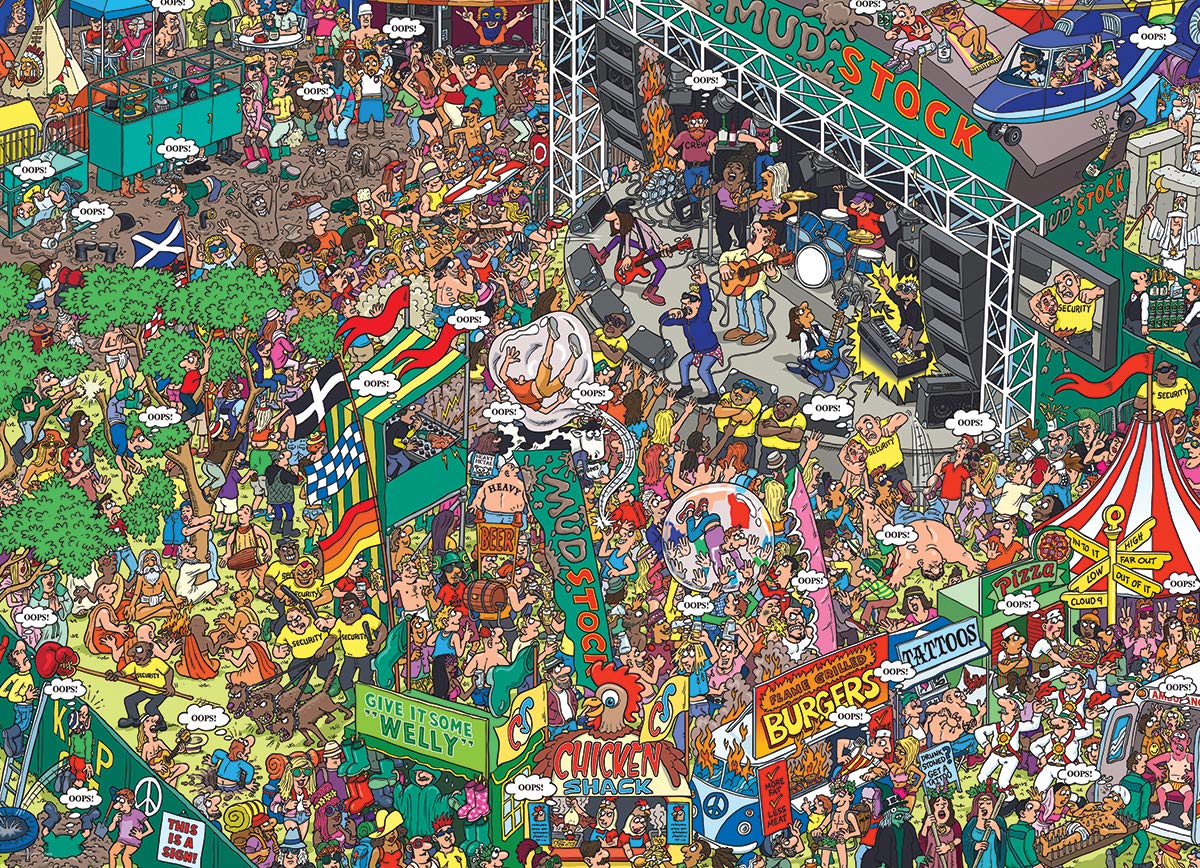 Foto 3 pulgar | Puzzle Eurographics ¡ups! Familia: 500 Piezas - Venta Internacional.