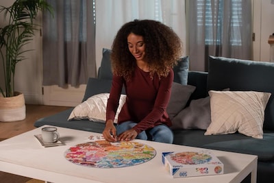 Foto 5 | Rompecabezas Ravensburger Circle Of Colors Ice Cream, 500 Unidades - Venta Internacional.