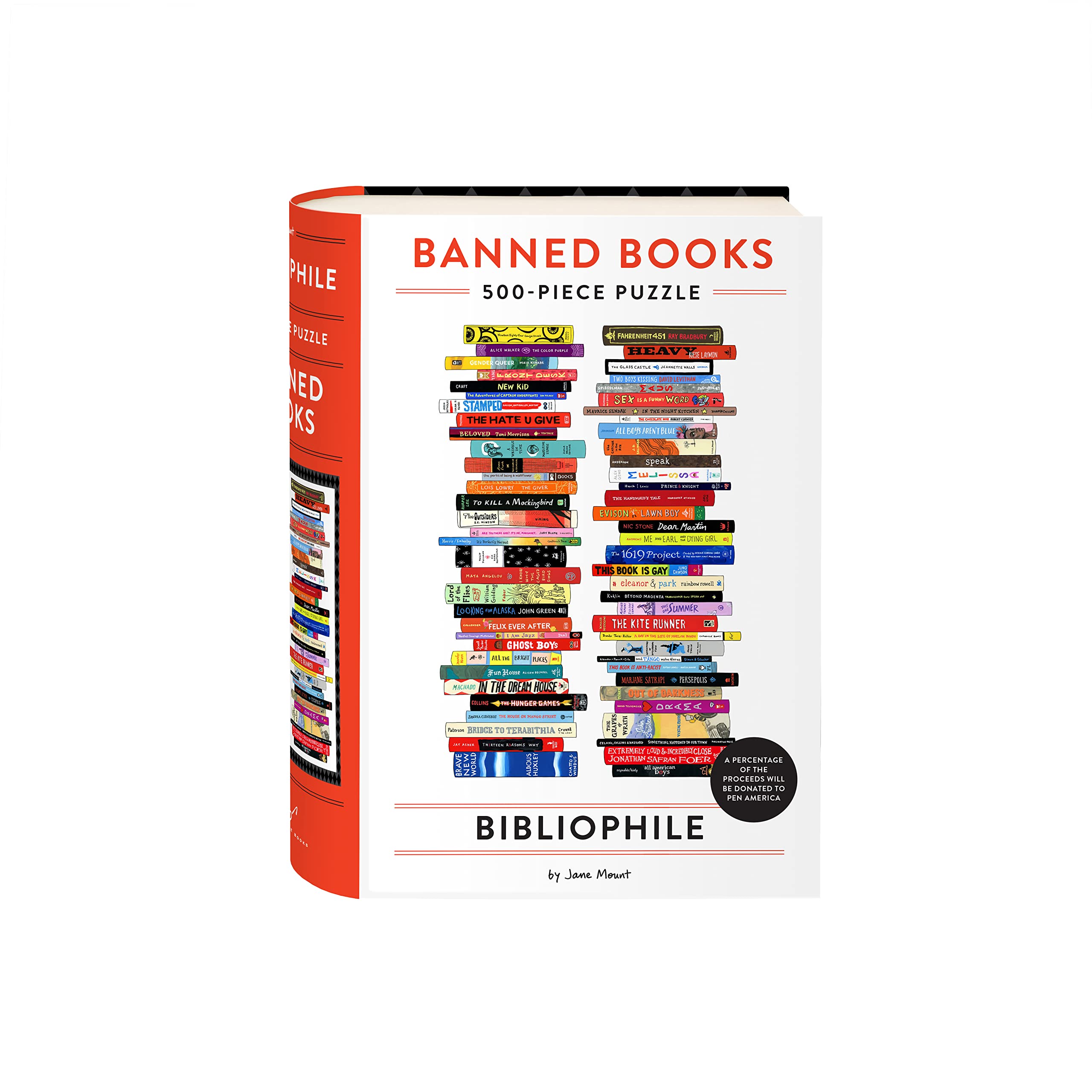 Puzzle Chronicle Books Libros Prohibidos Para Bibliófilos, 500 Piezas - Venta Internacional.