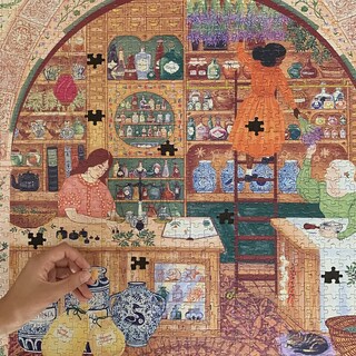 Foto 5 | Puzle Eboo Piece And Love Ancient Apothecary 1000 Unidades - Venta Internacional.