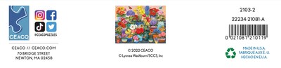 Foto 7 | Rompecabezas Ceaco Ecosystems Pretty Petals, 300 Piezas - Venta Internacional.