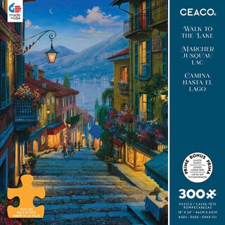 Foto 2 | Rompecabezas Ceaco Walk To The Lake 300 Piezas - Venta Internacional.