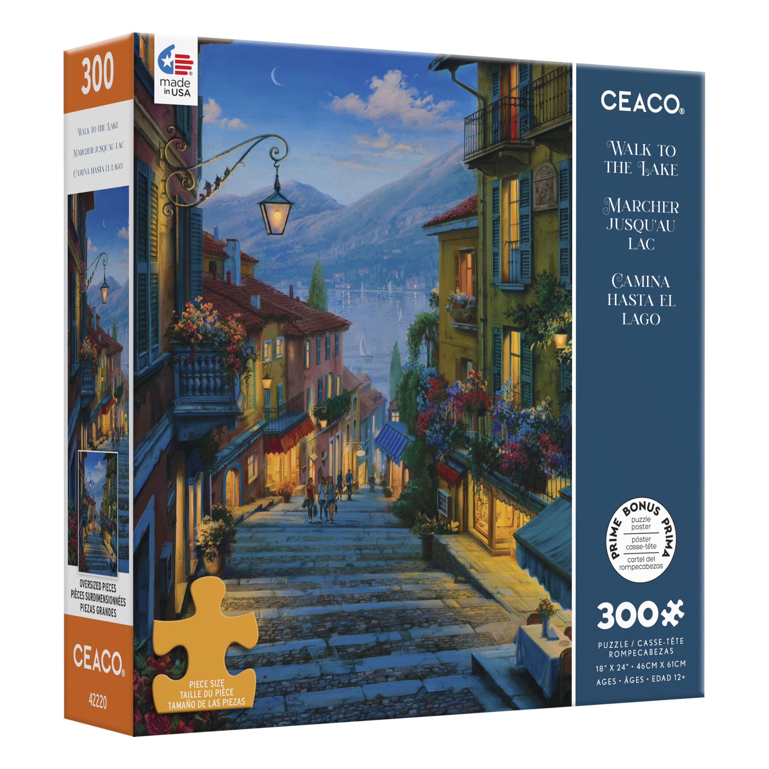 Foto 4 pulgar | Rompecabezas Ceaco Walk To The Lake 300 Piezas - Venta Internacional.