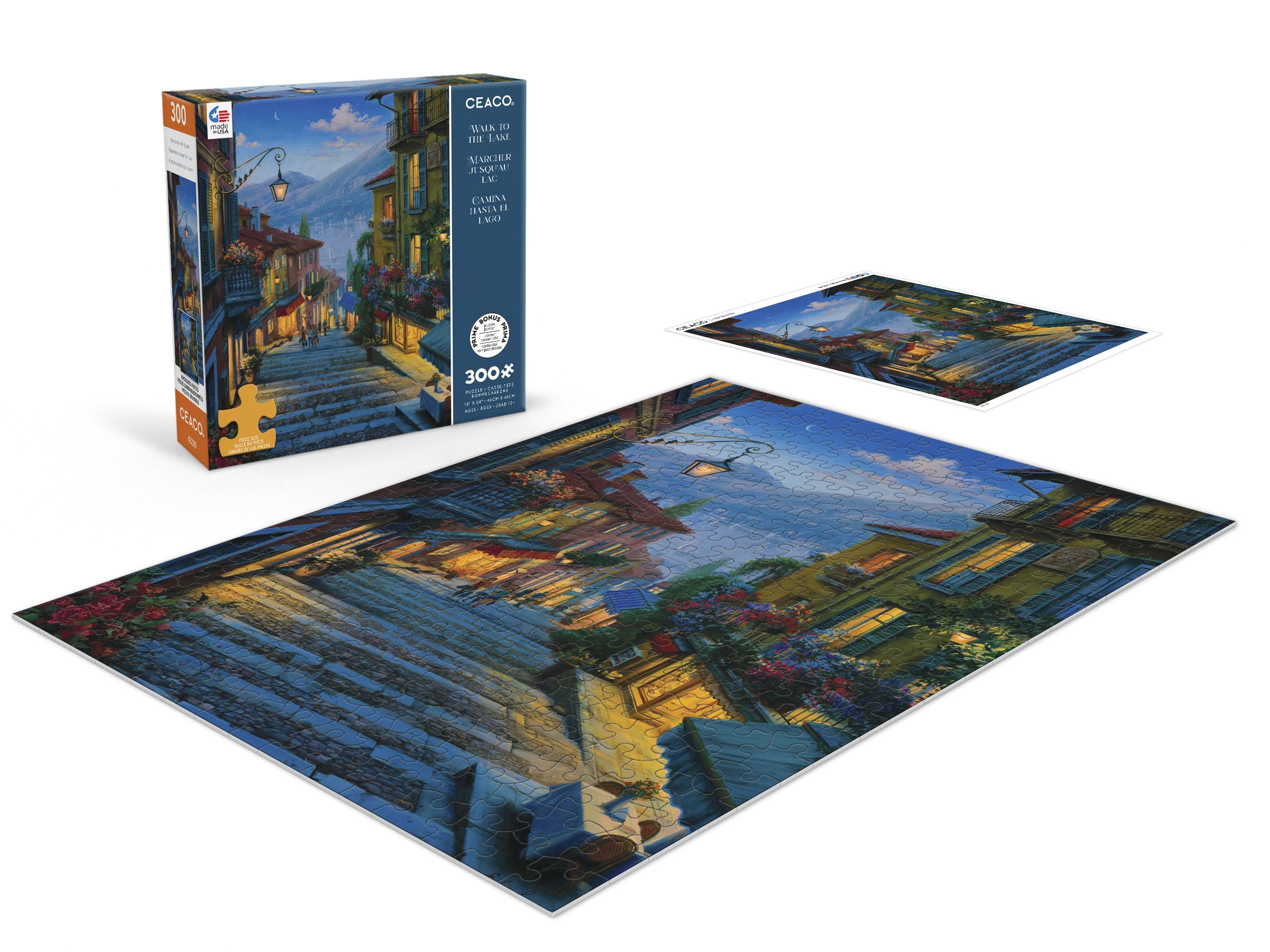 Foto 4 | Rompecabezas Ceaco Walk To The Lake 300 Piezas - Venta Internacional.