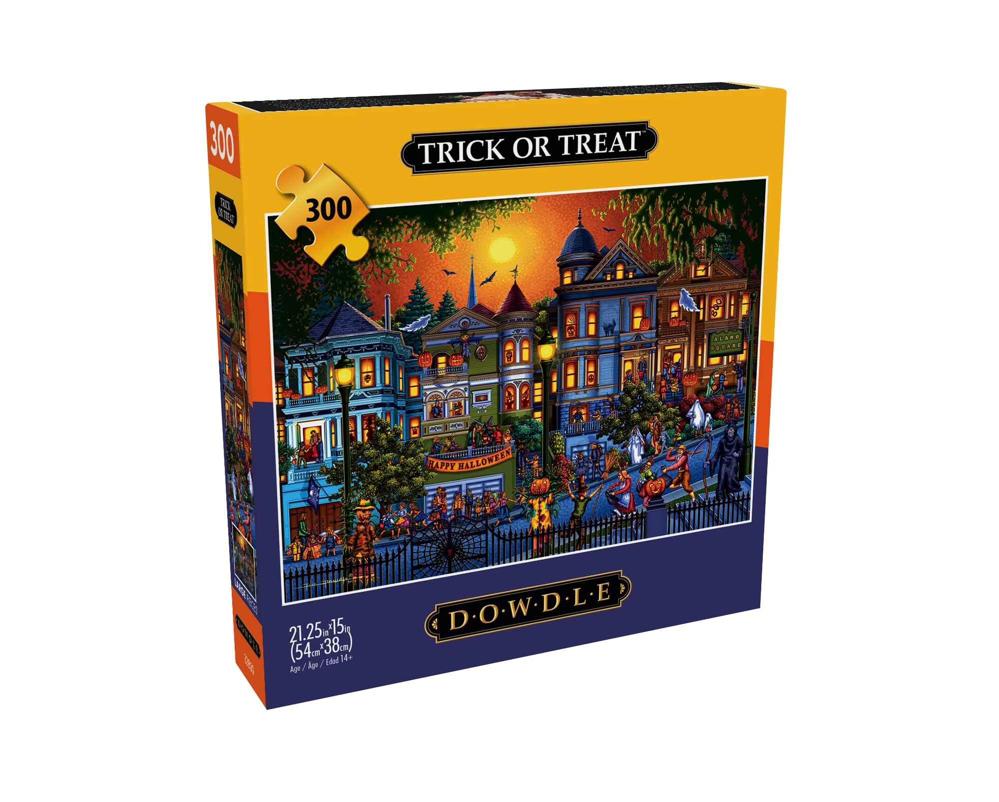Foto 4 pulgar | Rompecabezas Buffalo Games Dowdle Trick Or Treat De 300 Piezas - Venta Internacional.