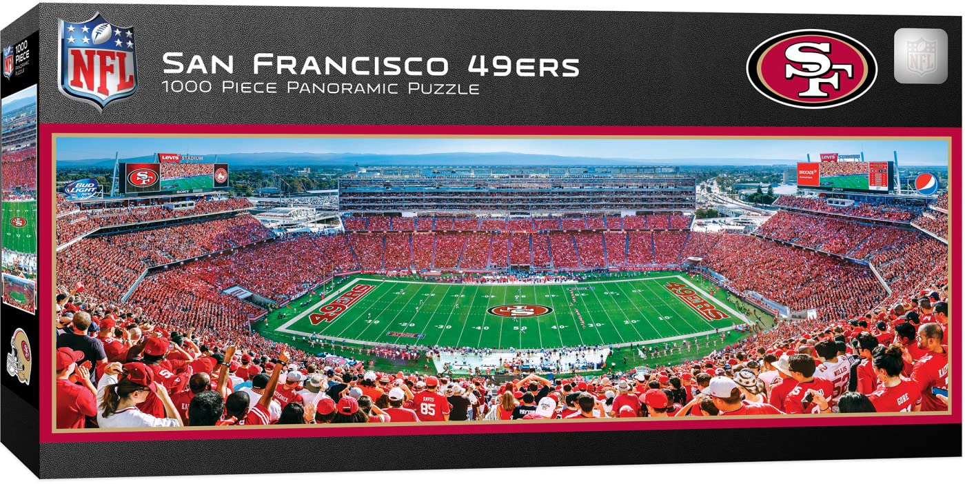 Rompecabezas Masterpieces Nfl San Francisco 49ers 1000 Piezas - Venta Internacional.