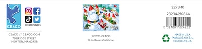 Foto 7 | Rompecabezas Ceaco Gnomes Gnomes Go Sledding 300 Piezas - Venta Internacional.