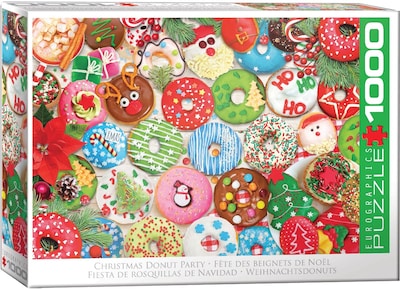 Foto 1 | Puzzle Eurographics Christmas Donuts 1000 Piezas - Venta Internacional.