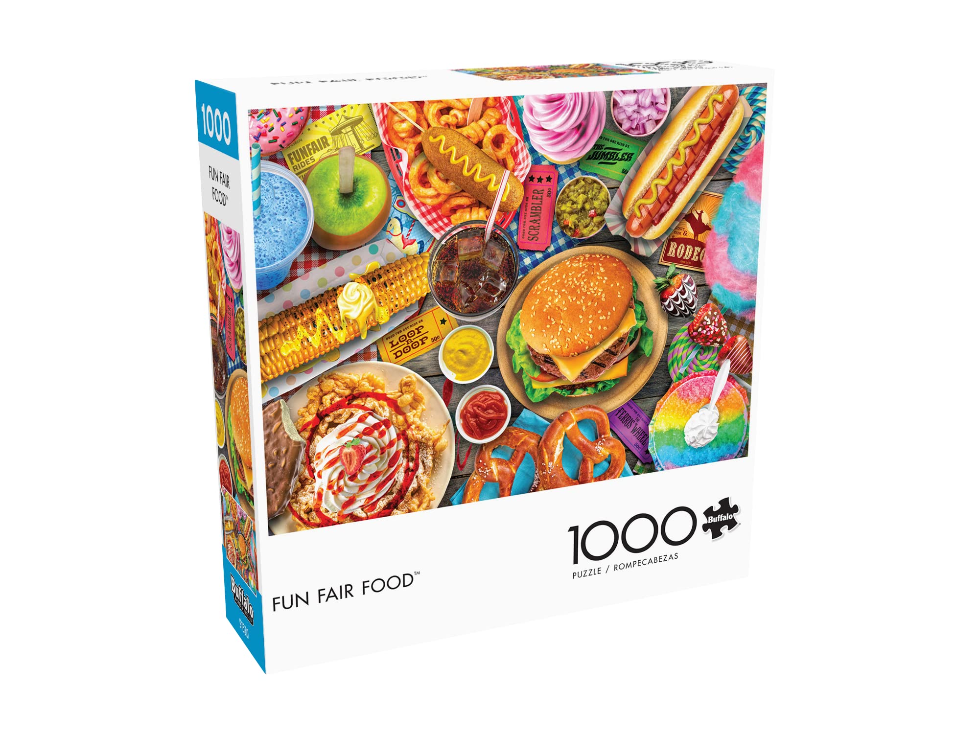 Foto 4 pulgar | Rompecabezas Buffalo Games Fun Fair Food 1000 Piezas - Venta Internacional.