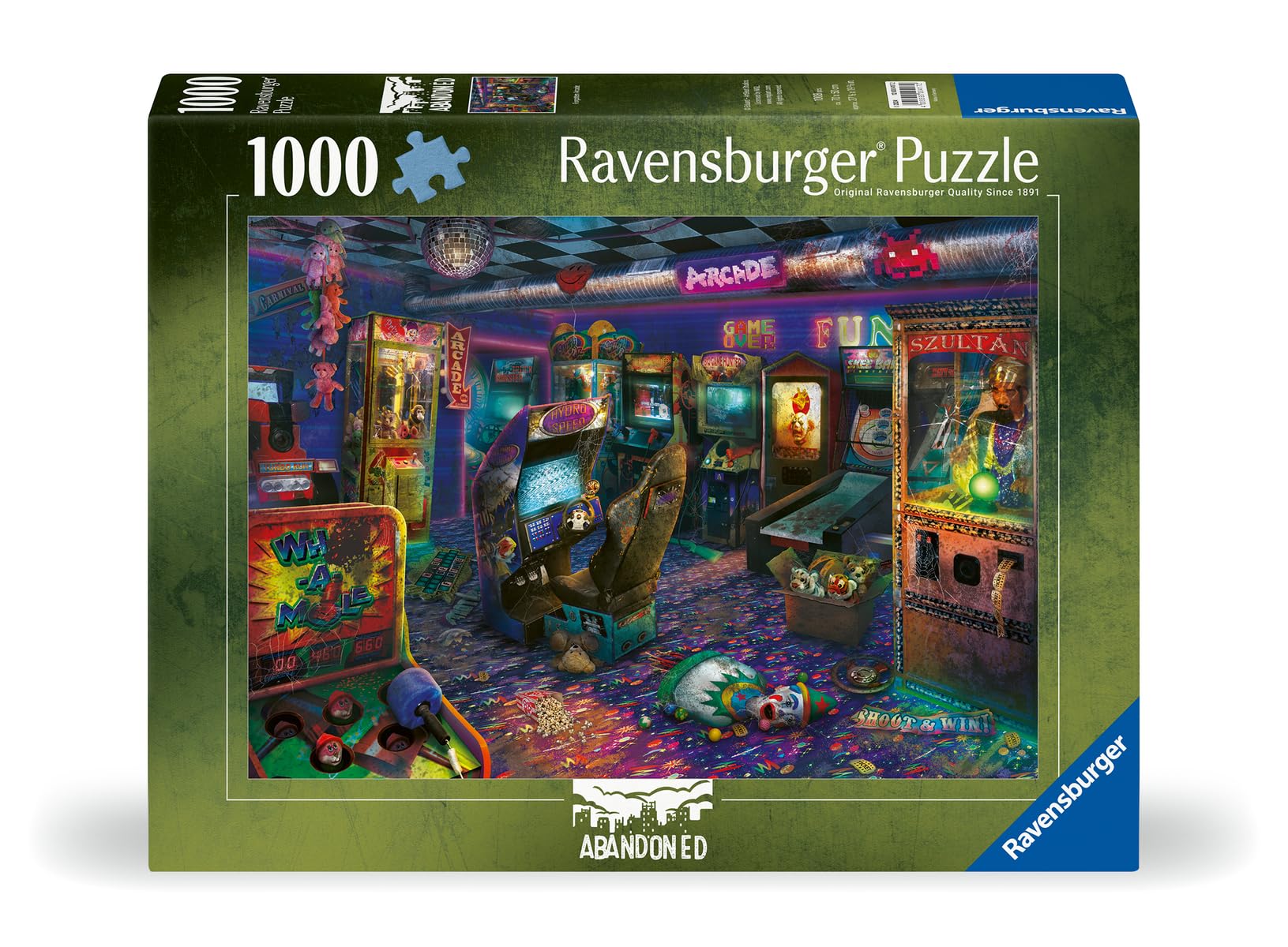 Foto 3 pulgar | Rompecabezas Ravensburger: Serie Abandonada: Forgotten Arcade - Venta Internacional.