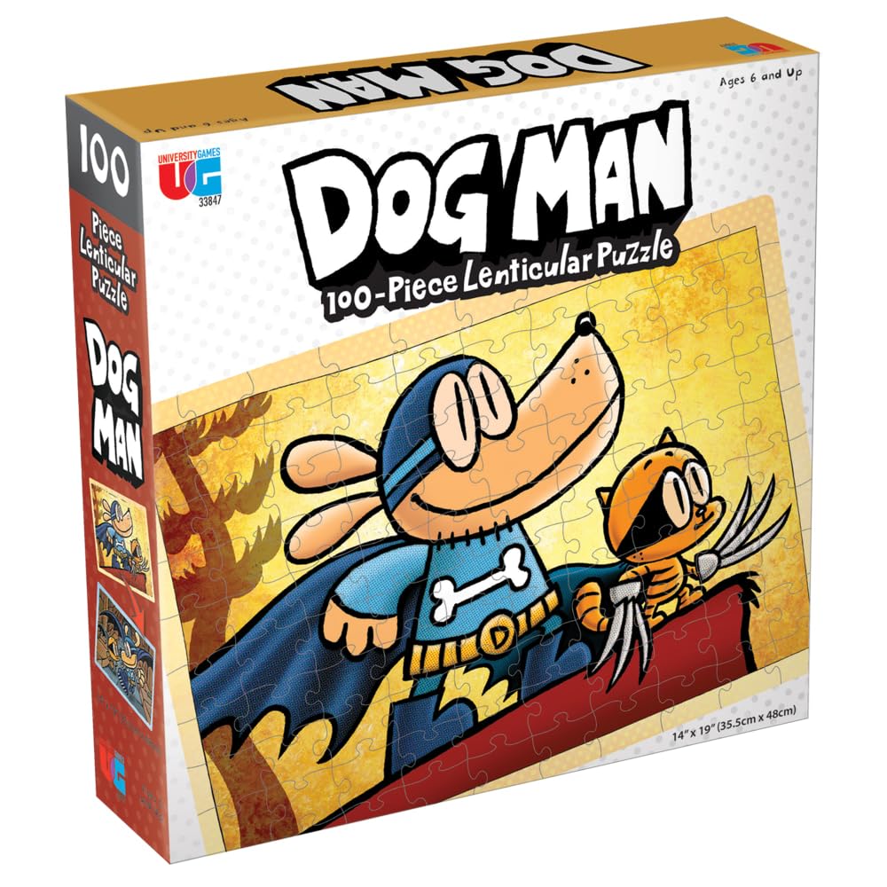Puzzle University Games Dog Man Adventures, 100 Piezas - Venta Internacional.