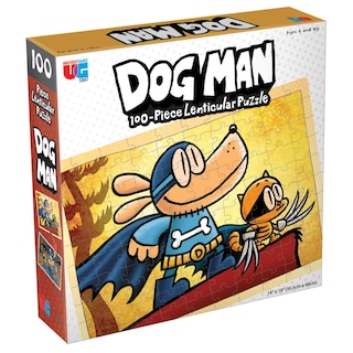 Foto 1 | Puzzle University Games Dog Man Adventures, 100 Piezas - Venta Internacional.