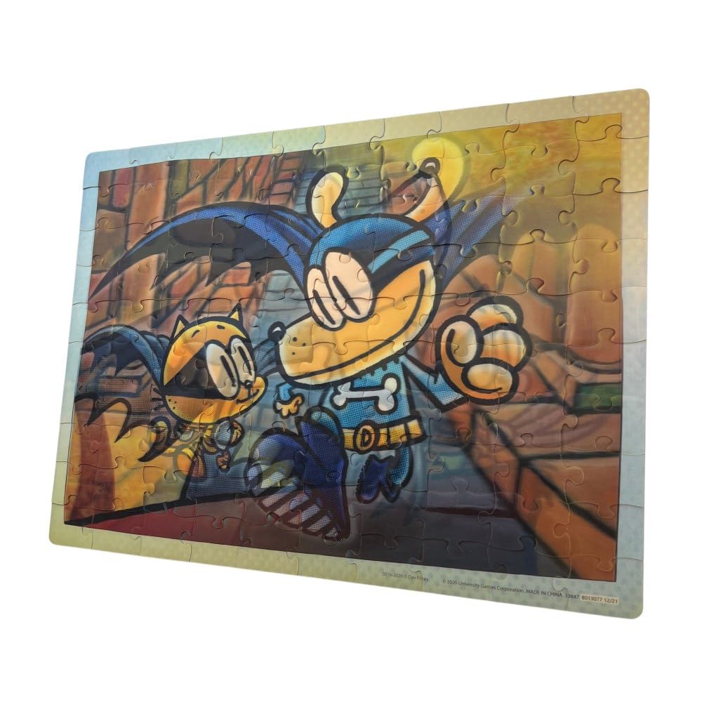 Foto 4 | Puzzle University Games Dog Man Adventures, 100 Piezas - Venta Internacional.