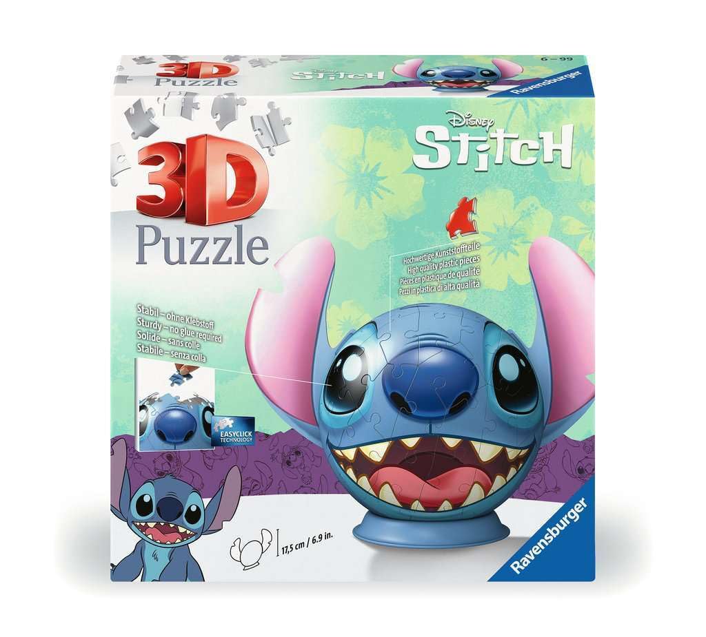 Foto 2 pulgar | Rompecabezas Ravensburger Disney Stitch 72 Piezas Para Niños - Venta Internacional.