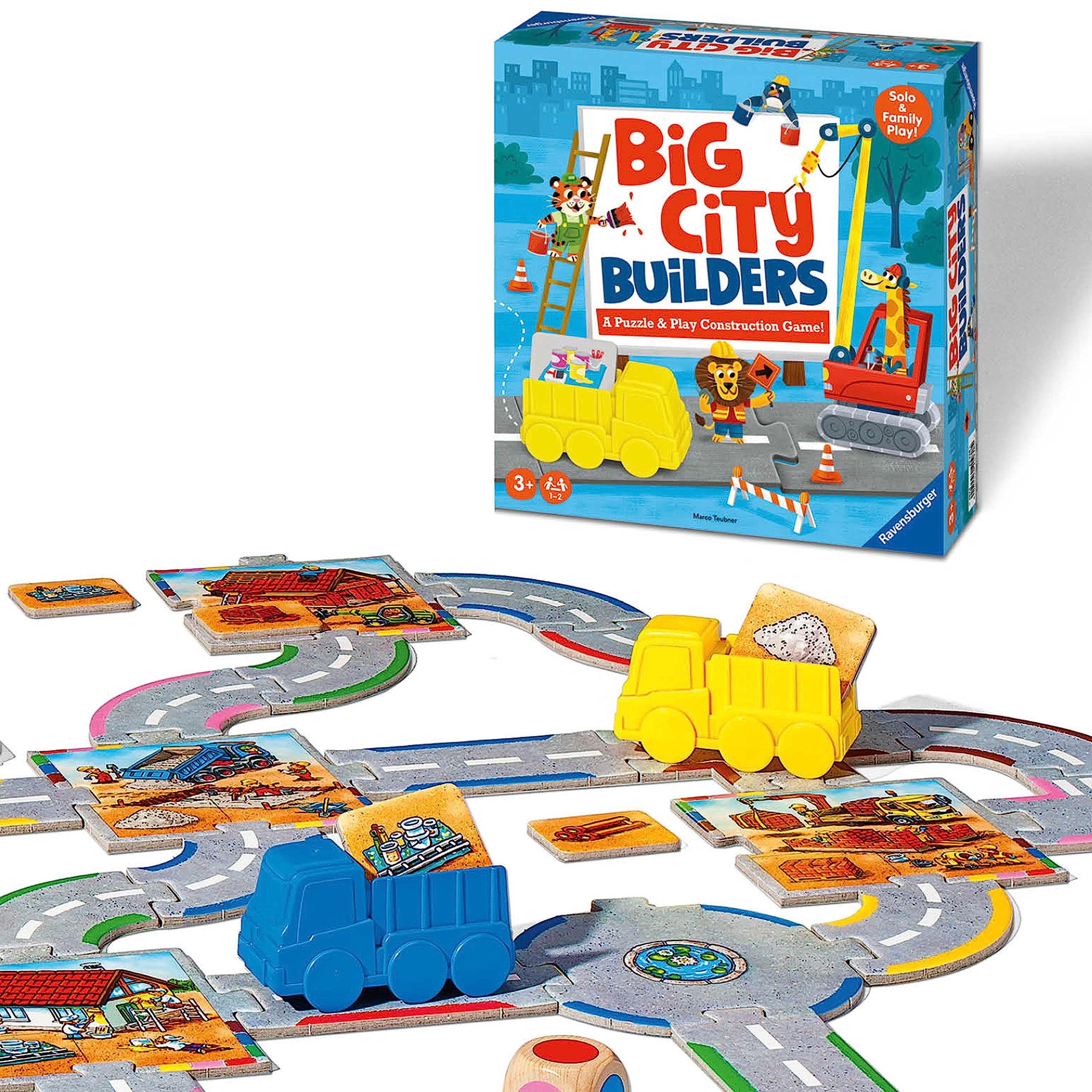 Foto 2 pulgar | Juego De Rompecabezas Ravensburger Big City Builders Desde Hace Más De 3 Años - Venta Internacional.