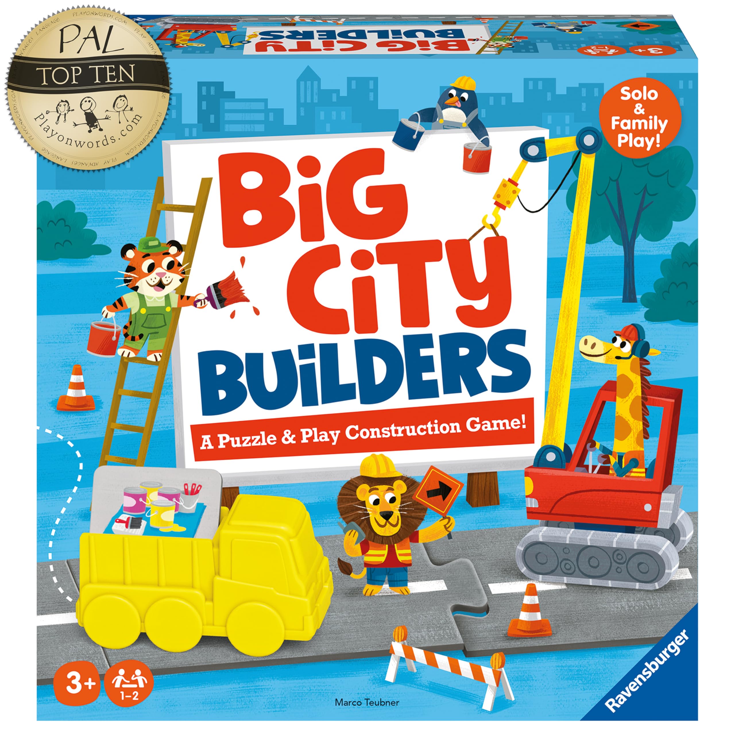 Foto 7 pulgar | Juego De Rompecabezas Ravensburger Big City Builders Desde Hace Más De 3 Años - Venta Internacional.