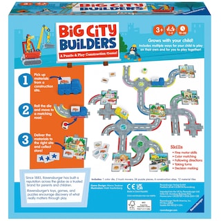Foto 7 | Juego De Rompecabezas Ravensburger Big City Builders Desde Hace Más De 3 Años - Venta Internacional.