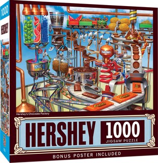 Foto 1 | Rompecabezas Masterpieces Hershey's Chocolate Factory, 1000 Piezas - Venta Internacional.