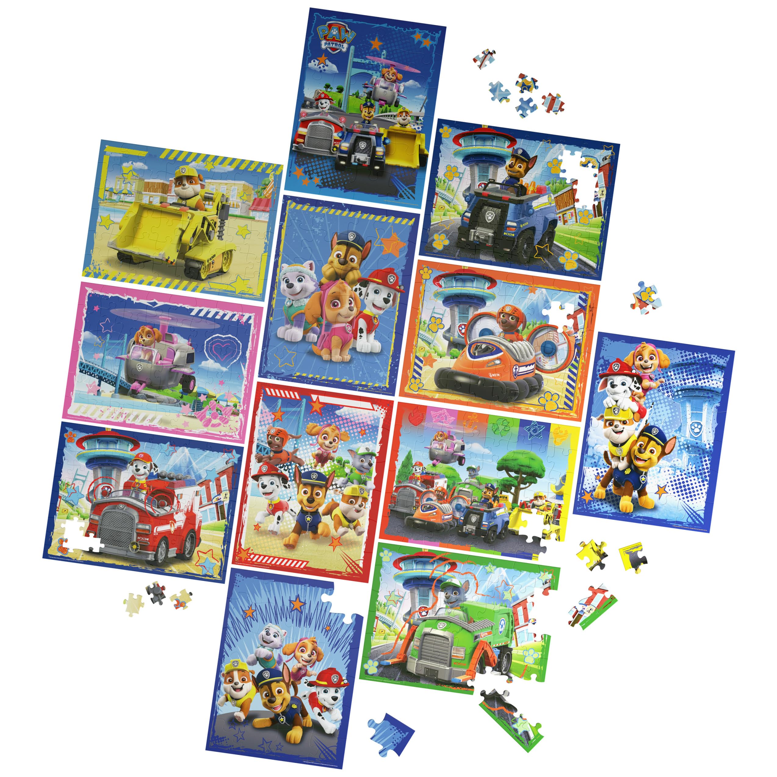 Foto 1 | Paquete De Rompecabezas Paw Patrol 24/48/100 Piezas Para Niños Mayores De 4 Años - Venta Internacional.