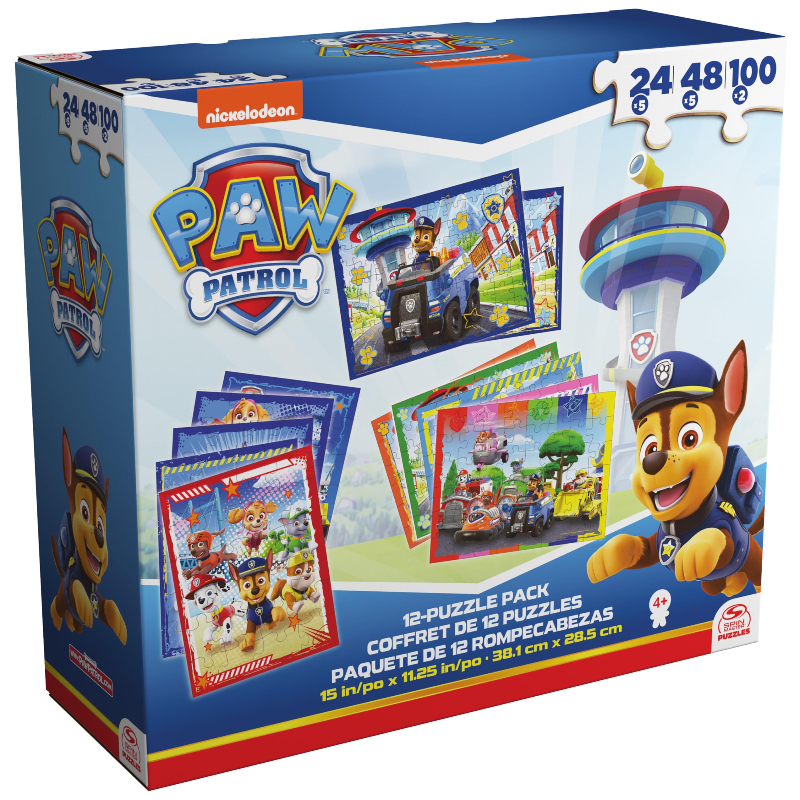 Foto 3 pulgar | Paquete De Rompecabezas Paw Patrol 24/48/100 Piezas Para Niños Mayores De 4 Años - Venta Internacional.