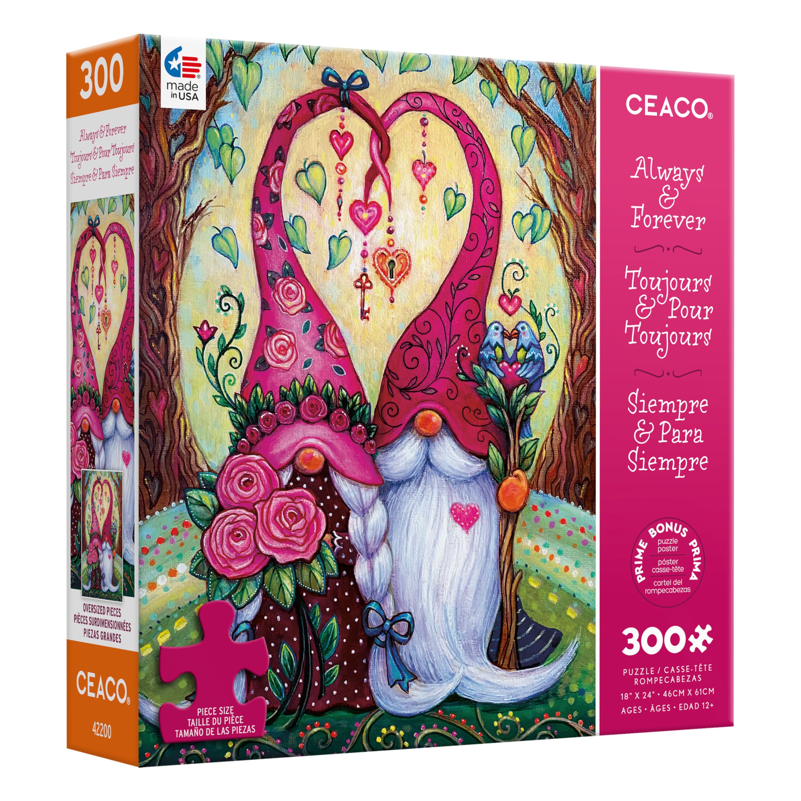 Foto 4 pulgar | Rompecabezas Ceaco Always & Forever 300 Piezas - Venta Internacional.