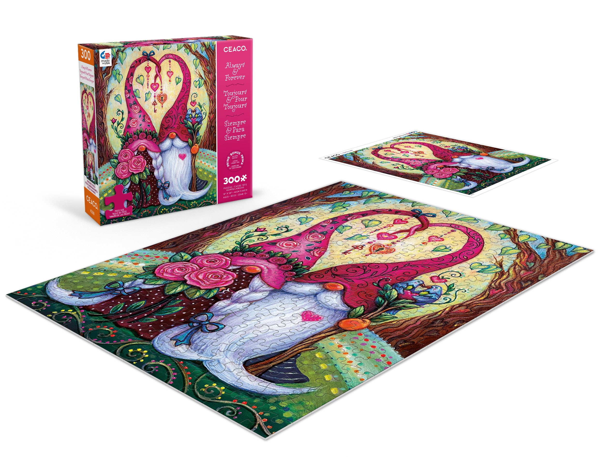 Foto 4 | Rompecabezas Ceaco Always & Forever 300 Piezas - Venta Internacional.