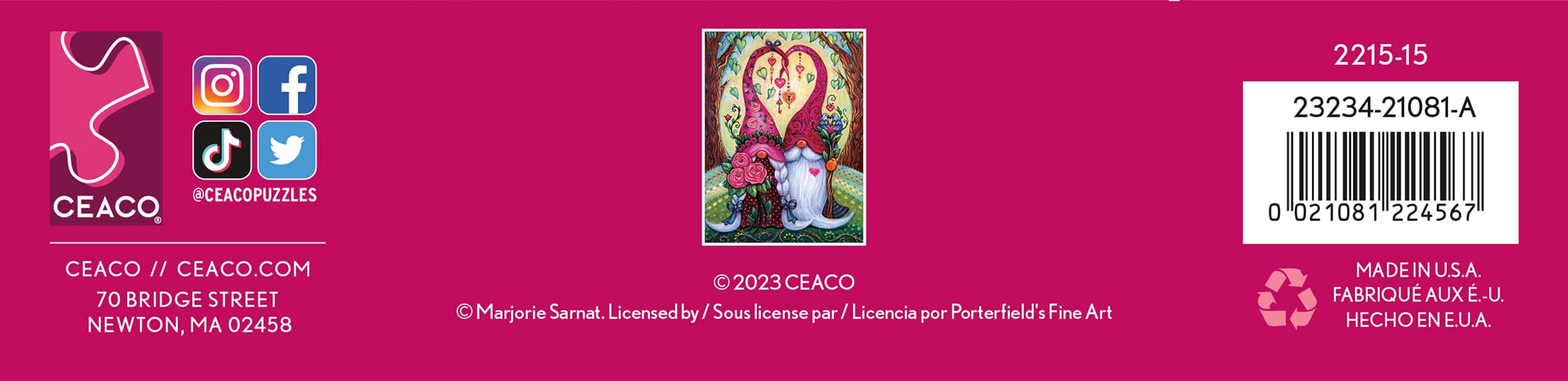 Foto 8 pulgar | Rompecabezas Ceaco Always & Forever 300 Piezas - Venta Internacional.