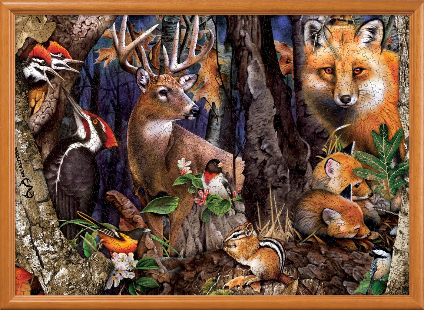 Foto 6 pulgar | Rompecabezas Masterpieces Forest Gathering 1000 Piezas - Venta Internacional.