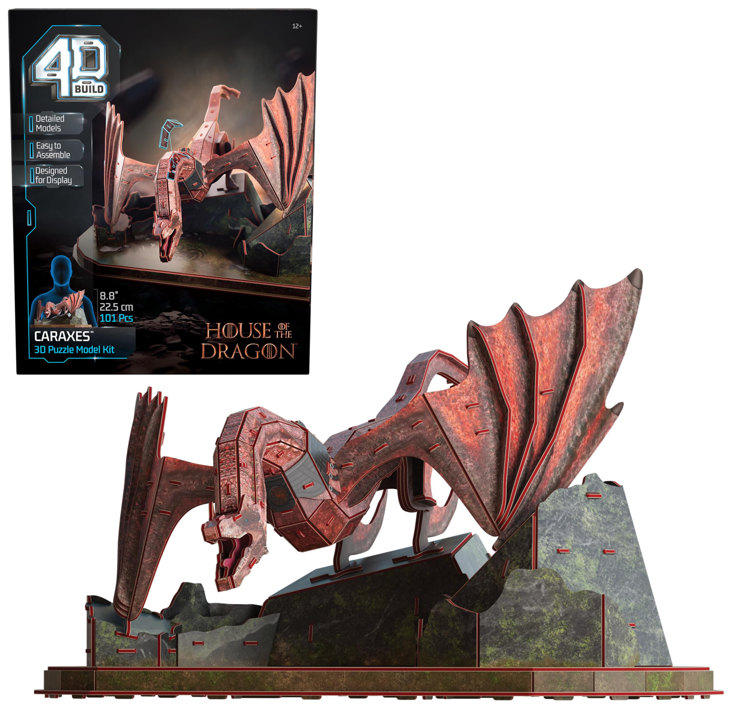 Foto 2 pulgar | Kit De Modelos 3d Spin Master Games House Of The Dragon Caraxes - Venta Internacional.