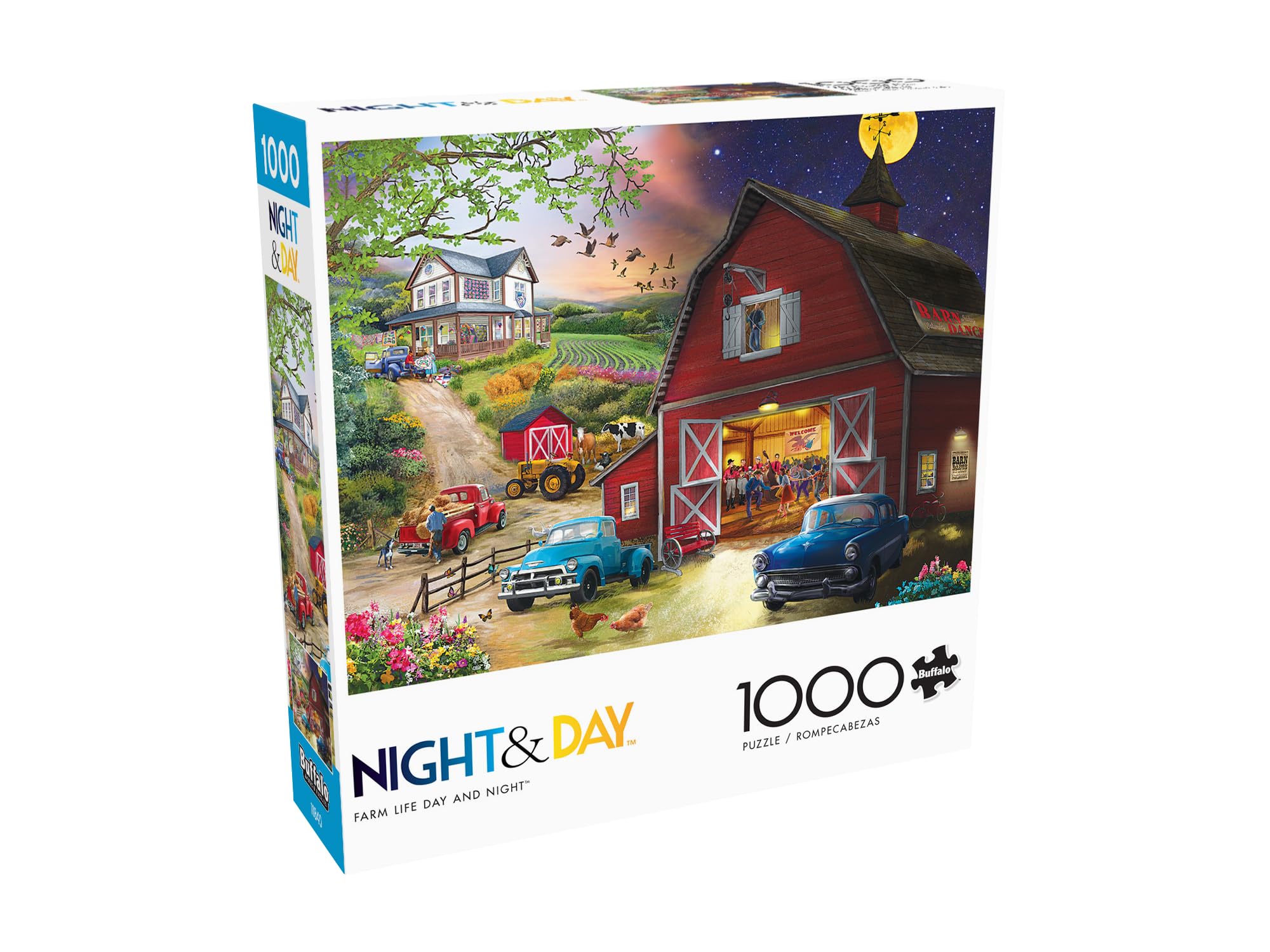 Foto 4 pulgar | Rompecabezas Buffalo Games Bigelow Illustrations Farm Life - Venta Internacional.