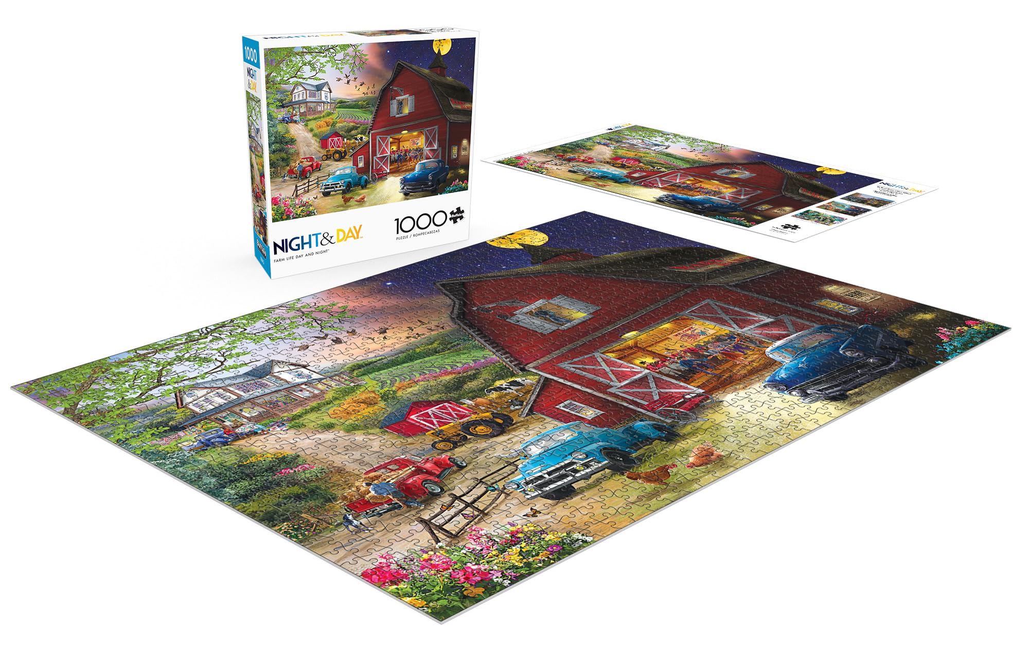 Foto 5 pulgar | Rompecabezas Buffalo Games Bigelow Illustrations Farm Life - Venta Internacional.
