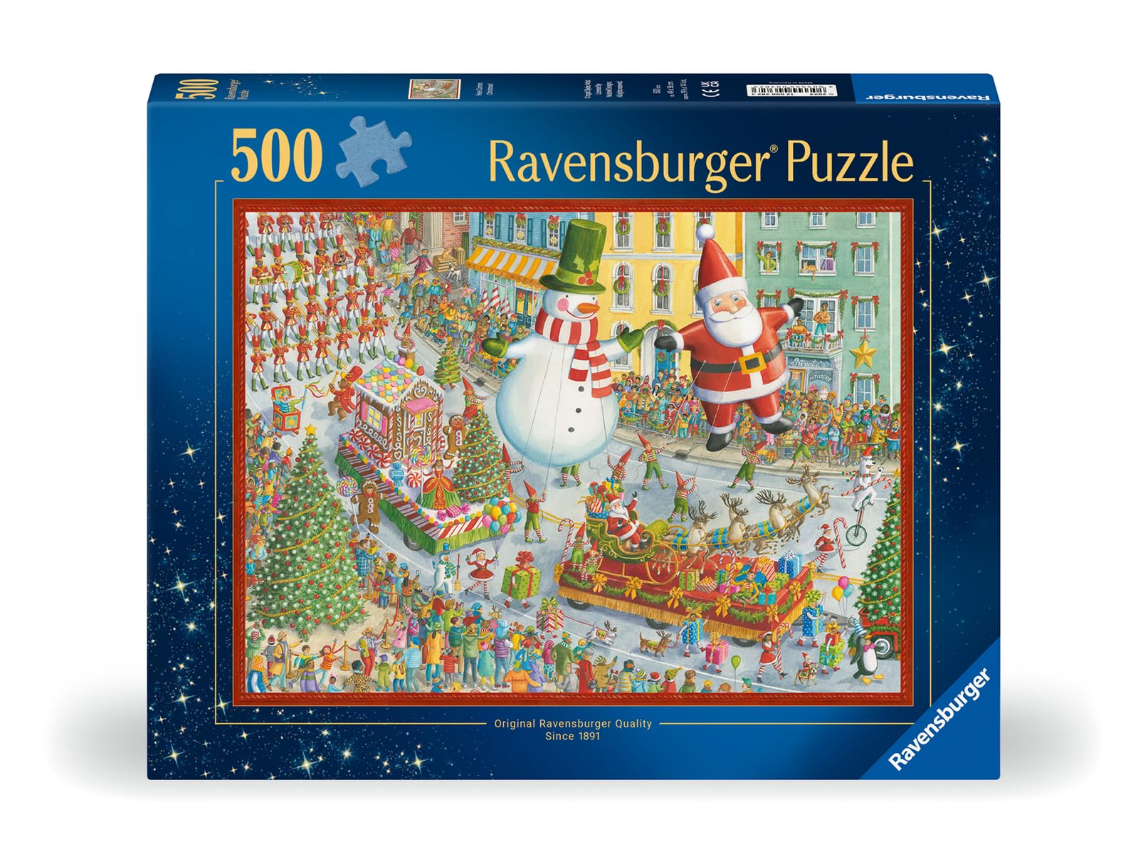 Foto 3 pulgar | Jigsaw Puzzle Ravensburger ¡aquí Viene La Navidad! 500 Piezas - Venta Internacional.