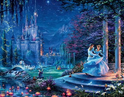 Foto 2 | Rompecabezas Ceaco 4 En 1 Thomas Kinkade Disney 500 Piezas - Venta Internacional.