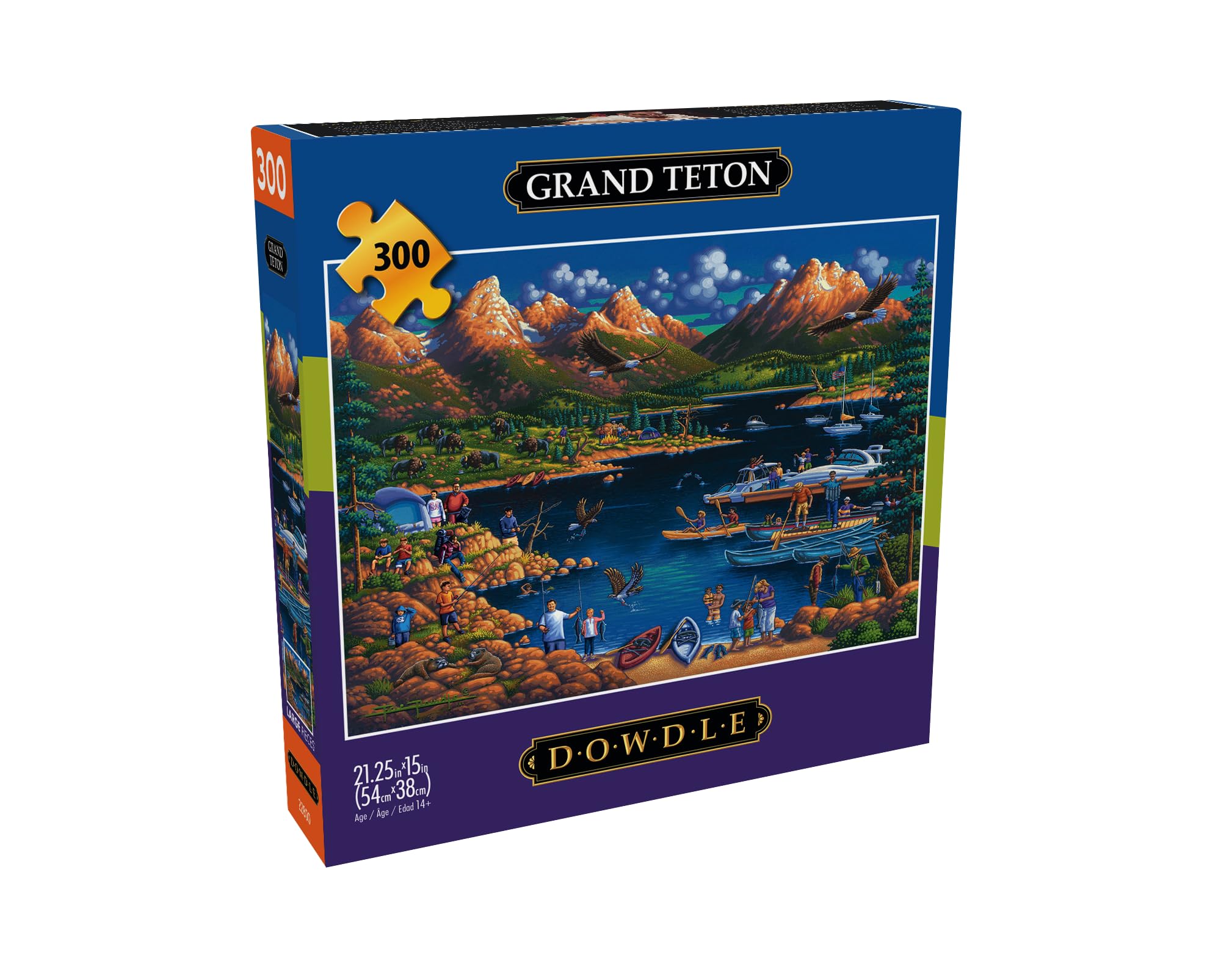 Foto 4 pulgar | Rompecabezas Buffalo Games Eric Dowdle Grand Teton 300 Piezas - Venta Internacional.