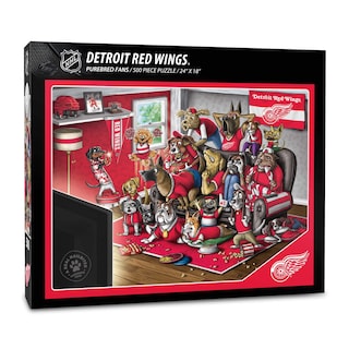 Foto 1 | Puzzle Youthefan Nhl Detroit Red Wings Purebred Fans, 500 Unidades - Venta Internacional.