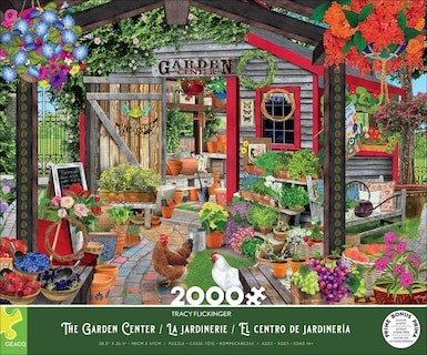 Foto 2 | Rompecabezas Ceaco Tracy Flickinger The Garden Center, 2000 Piezas - Venta Internacional.