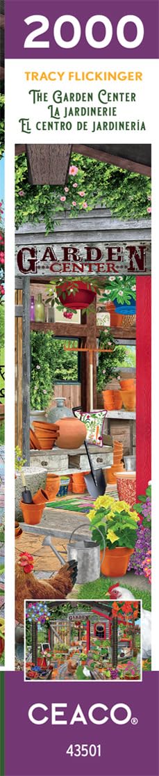 Foto 5 pulgar | Rompecabezas Ceaco Tracy Flickinger The Garden Center, 2000 Piezas - Venta Internacional.