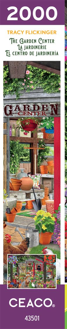 Foto 6 pulgar | Rompecabezas Ceaco Tracy Flickinger The Garden Center, 2000 Piezas - Venta Internacional.