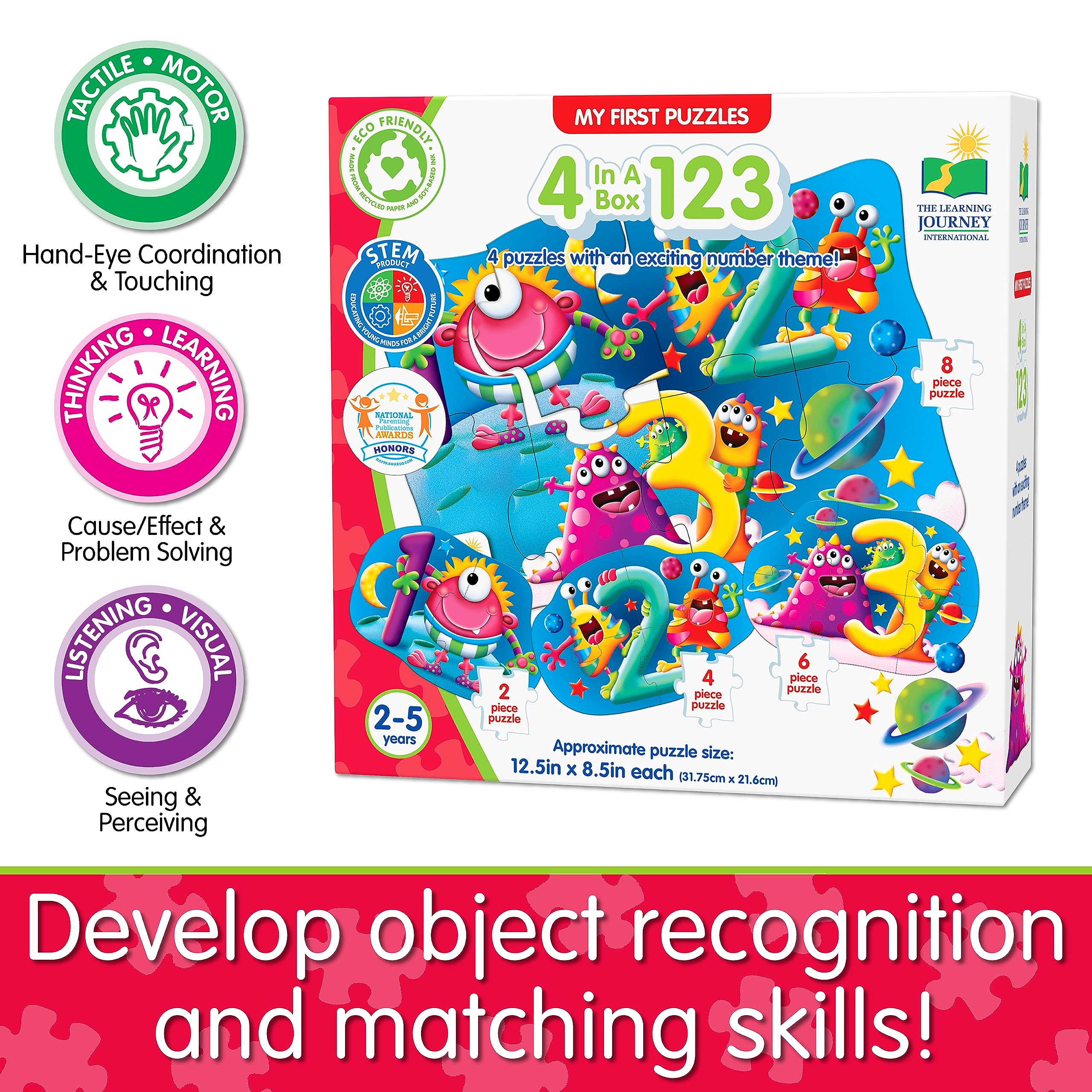 Foto 6 pulgar | Puzzle The Learning Journey: Mis Primeros 123 Años O Más - Venta Internacional.