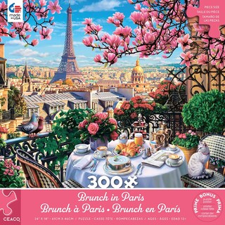 Foto 2 | Rompecabezas Ceaco Brunch In Paris 300 Piezas - Venta Internacional.
