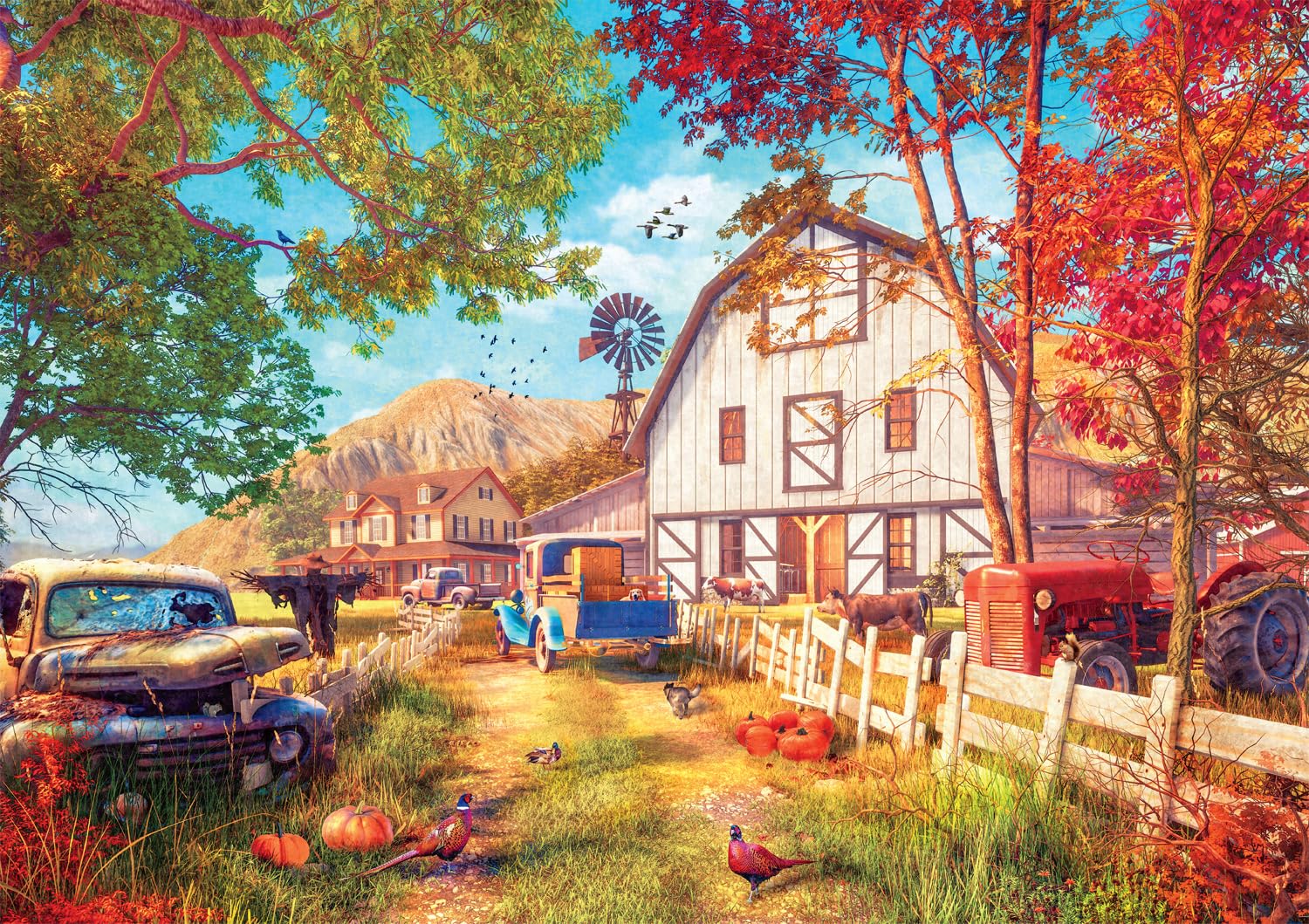 Foto 1 | Rompecabezas Buffalo Games Dominic Davison Autumn, 500 Piezas - Venta Internacional.