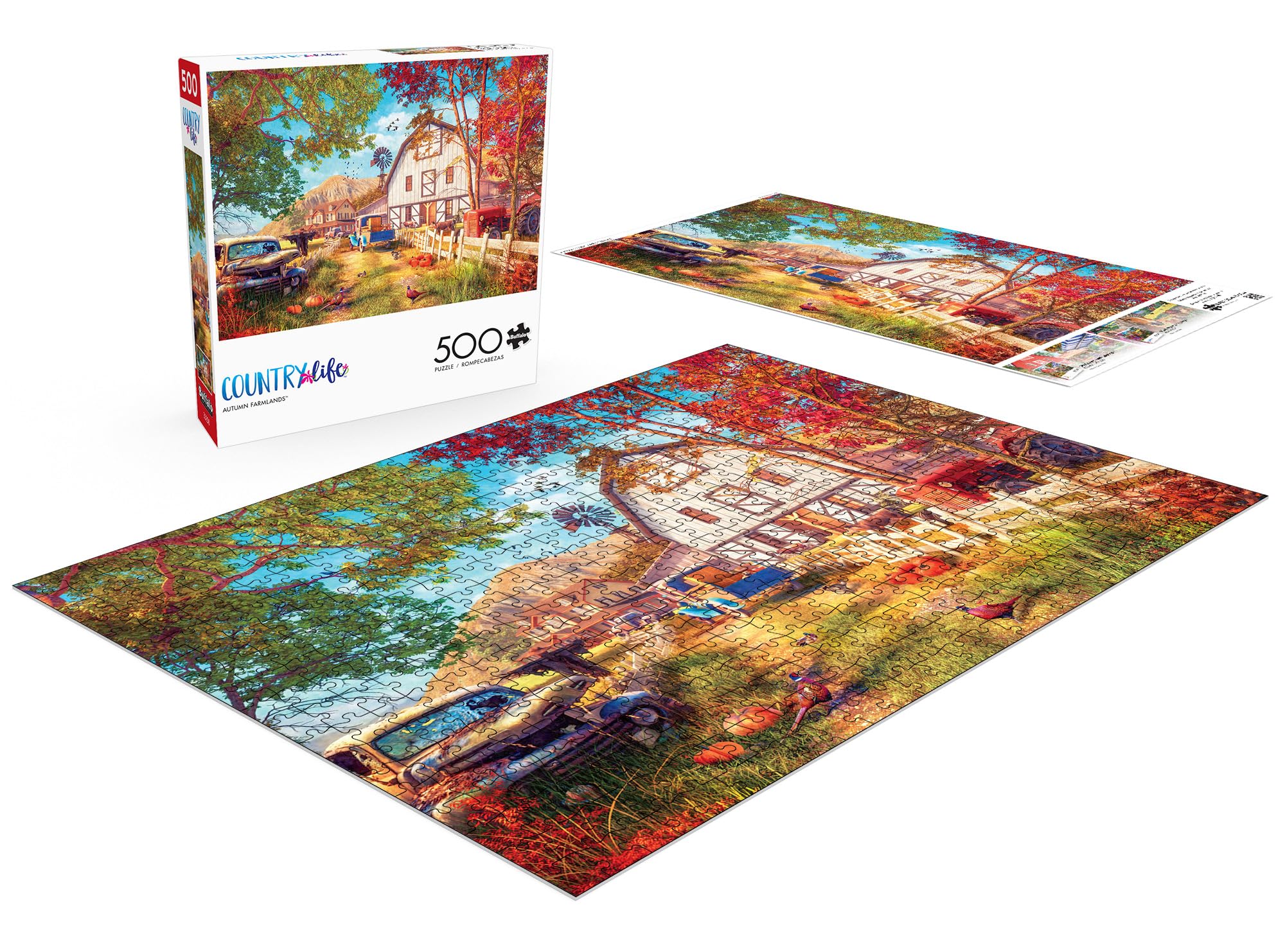 Foto 5 pulgar | Rompecabezas Buffalo Games Dominic Davison Autumn, 500 Piezas - Venta Internacional.