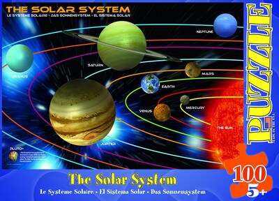Foto 4 | Rompecabezas Eurographics El Sistema Solar 100 Piezas - Venta Internacional.