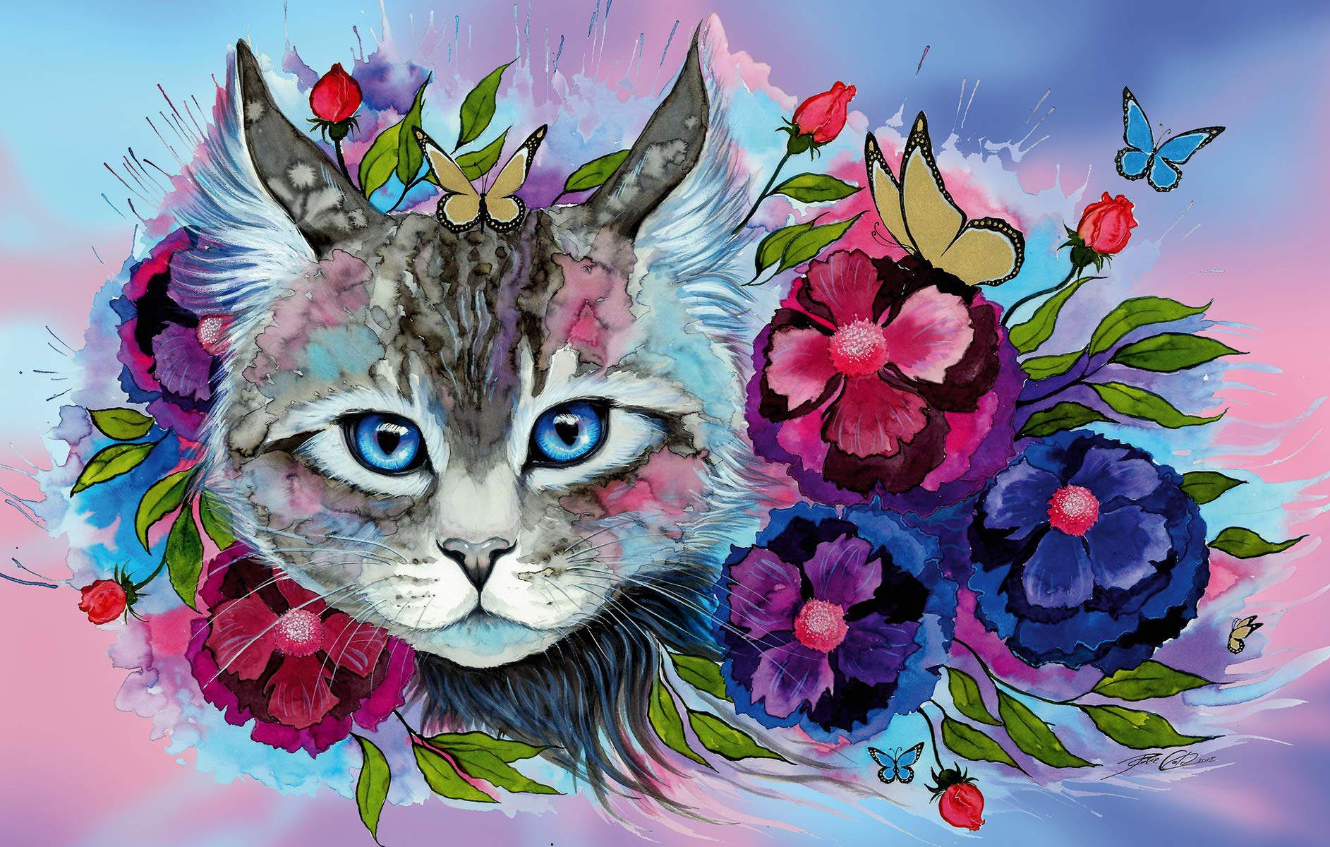 Rompecabezas Ravensburger Cat Eye De 200 Piezas Para Todas Las Edades - Venta Internacional.