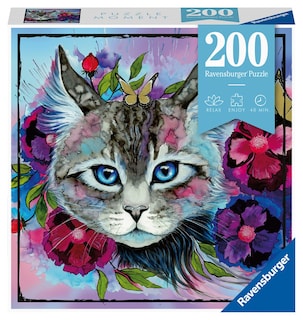 Foto 3 | Rompecabezas Ravensburger Cat Eye De 200 Piezas Para Todas Las Edades - Venta Internacional.