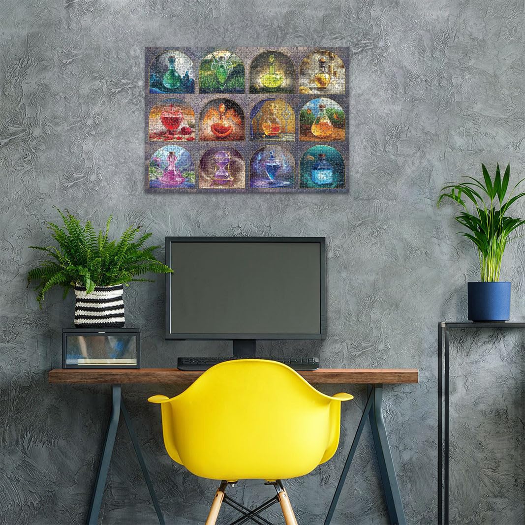 Foto 4 | Puzle Ravensburger, Pociones Mágicas, 1000 Piezas - Venta Internacional.