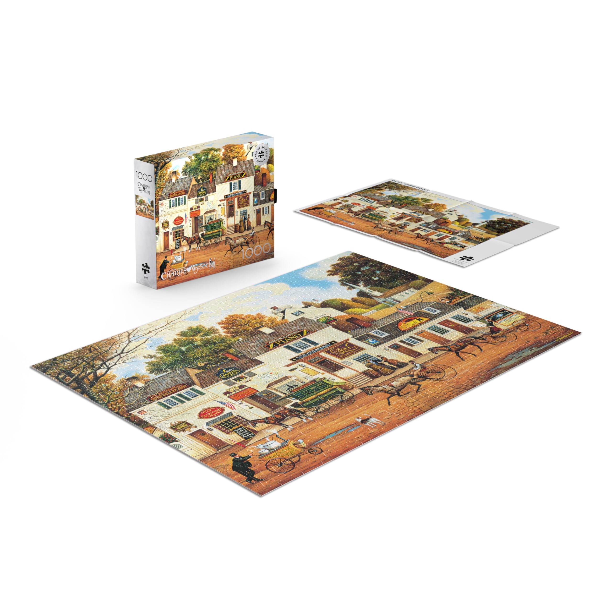Foto 4 | Rompecabezas Buffalo Games Charles Wysocki Olde Cape Cod - Venta Internacional.
