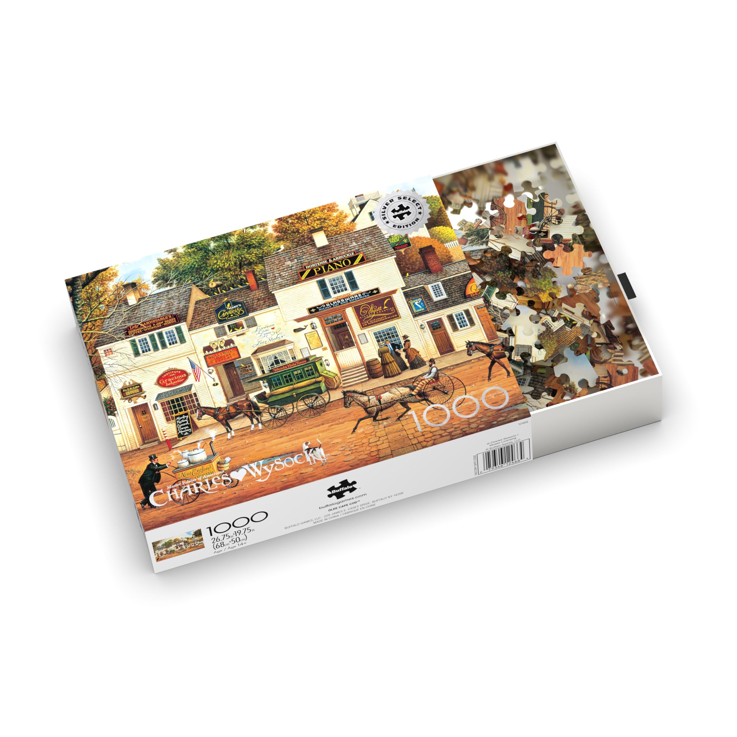 Foto 6 | Rompecabezas Buffalo Games Charles Wysocki Olde Cape Cod - Venta Internacional.