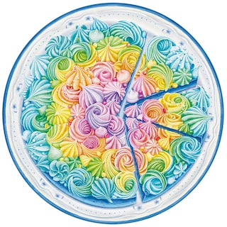 Foto 1 | Rompecabezas Ravensburger Circle Of Colors Rainbow Cake, 500 Unidades - Venta Internacional.